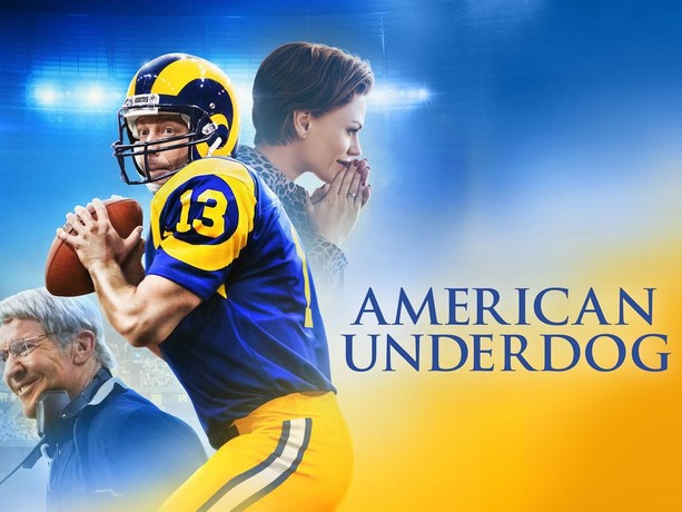 Affiche du film American Underdog, motivation, inspiration